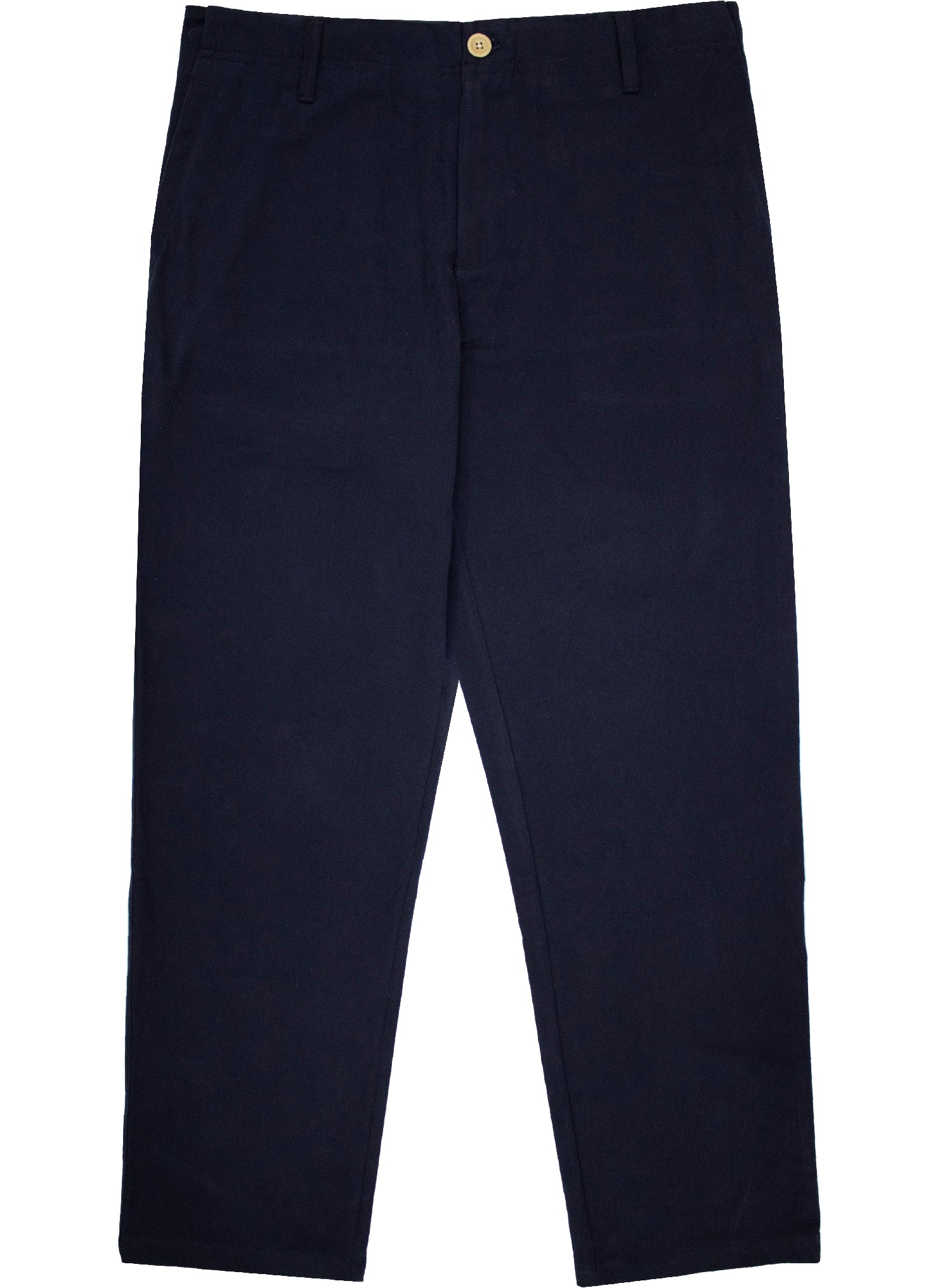 Clarence French Cotton Workwear Trouser in Navy