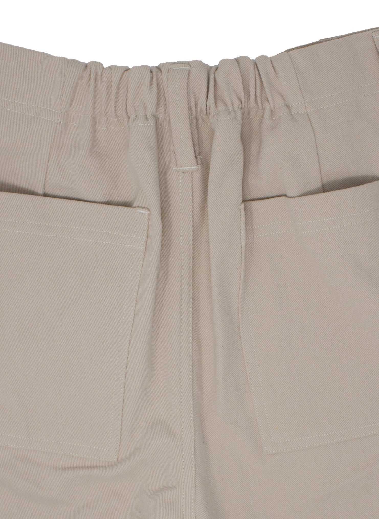 Clarence French Cotton Workwear Trouser in Sand