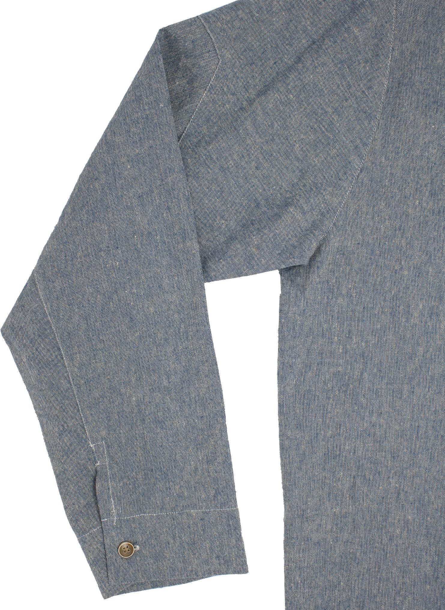 Jesse Linen Relaxed Shirt in Chambray