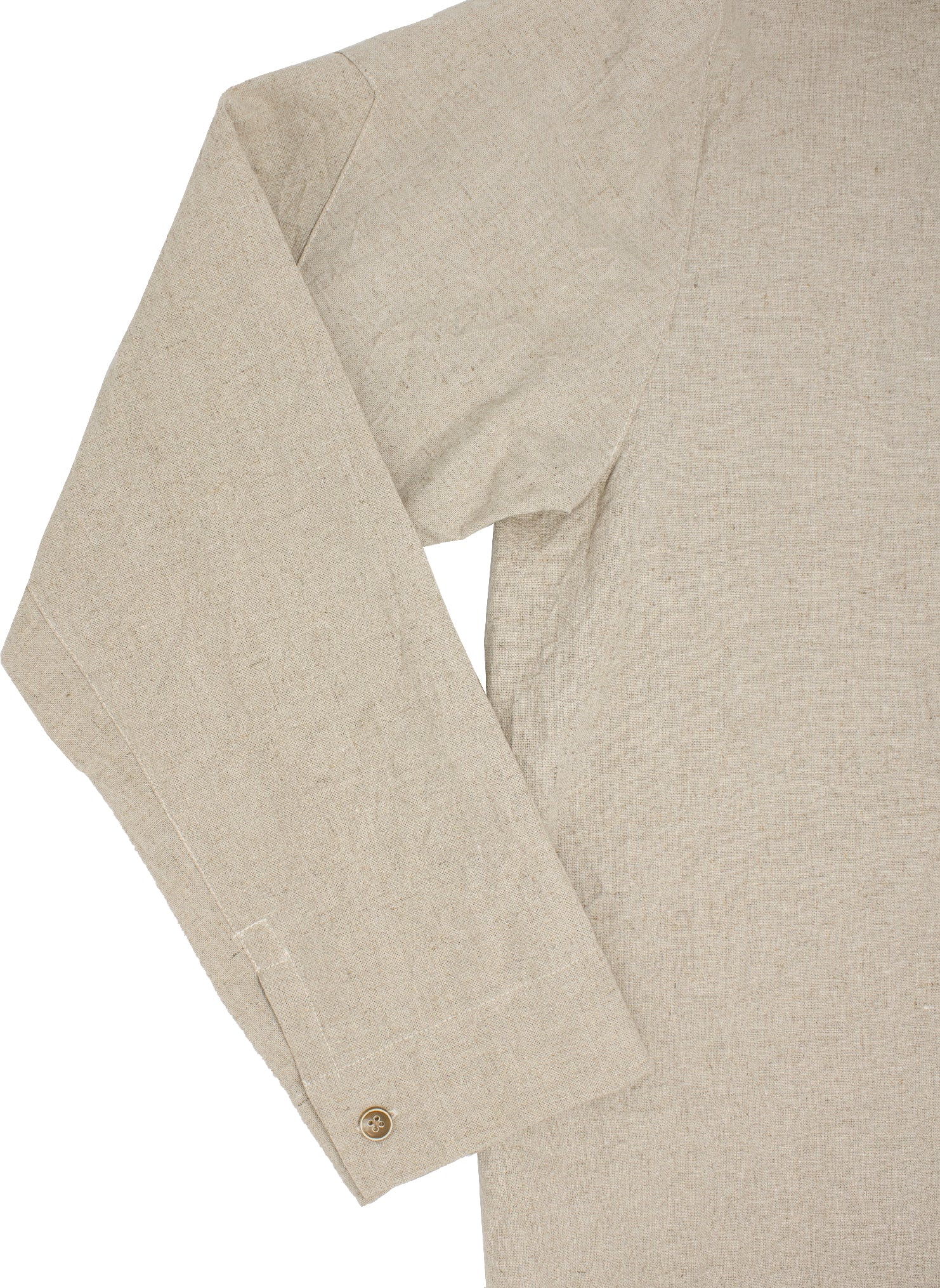 Jesse Linen Relaxed Shirt in Stone