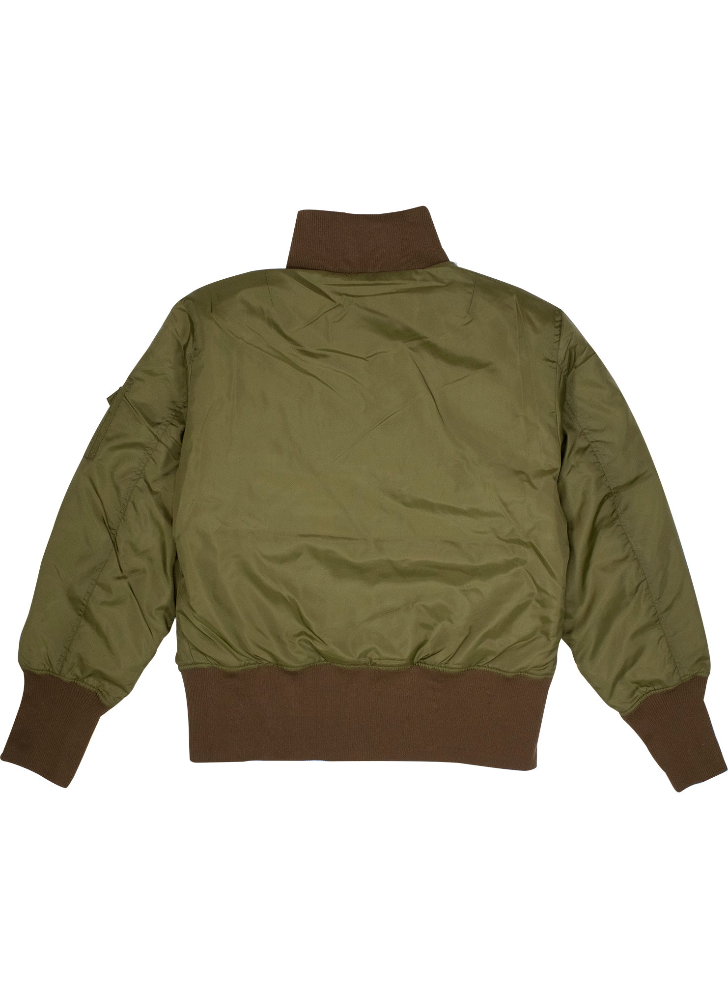 Flight Jacket in Olive