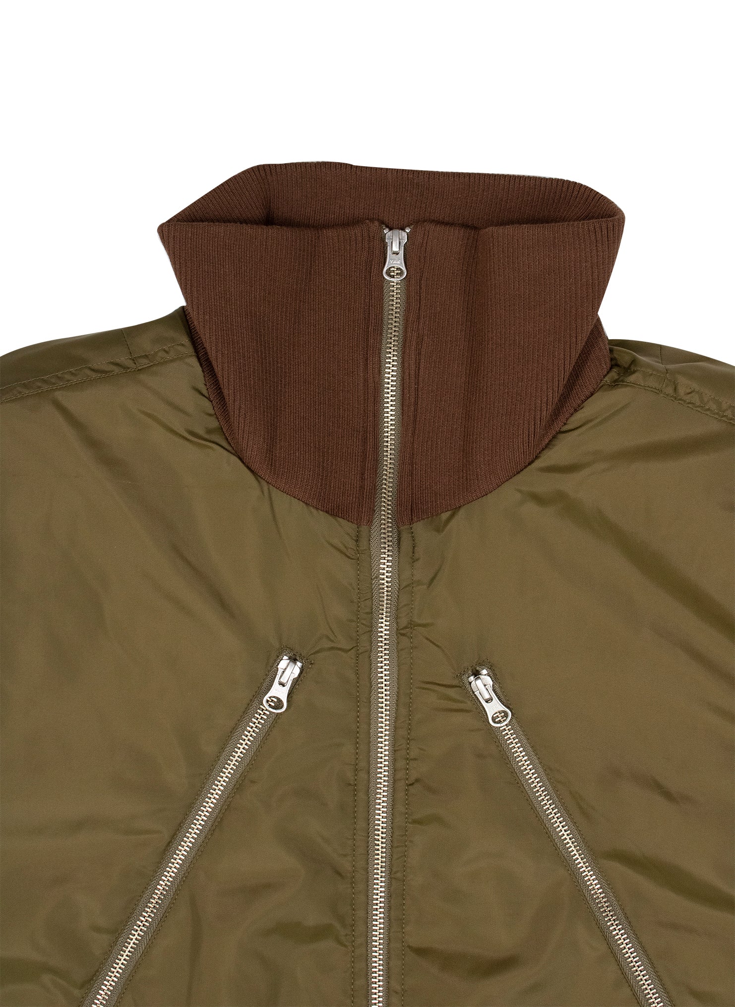 Flight Jacket in Olive