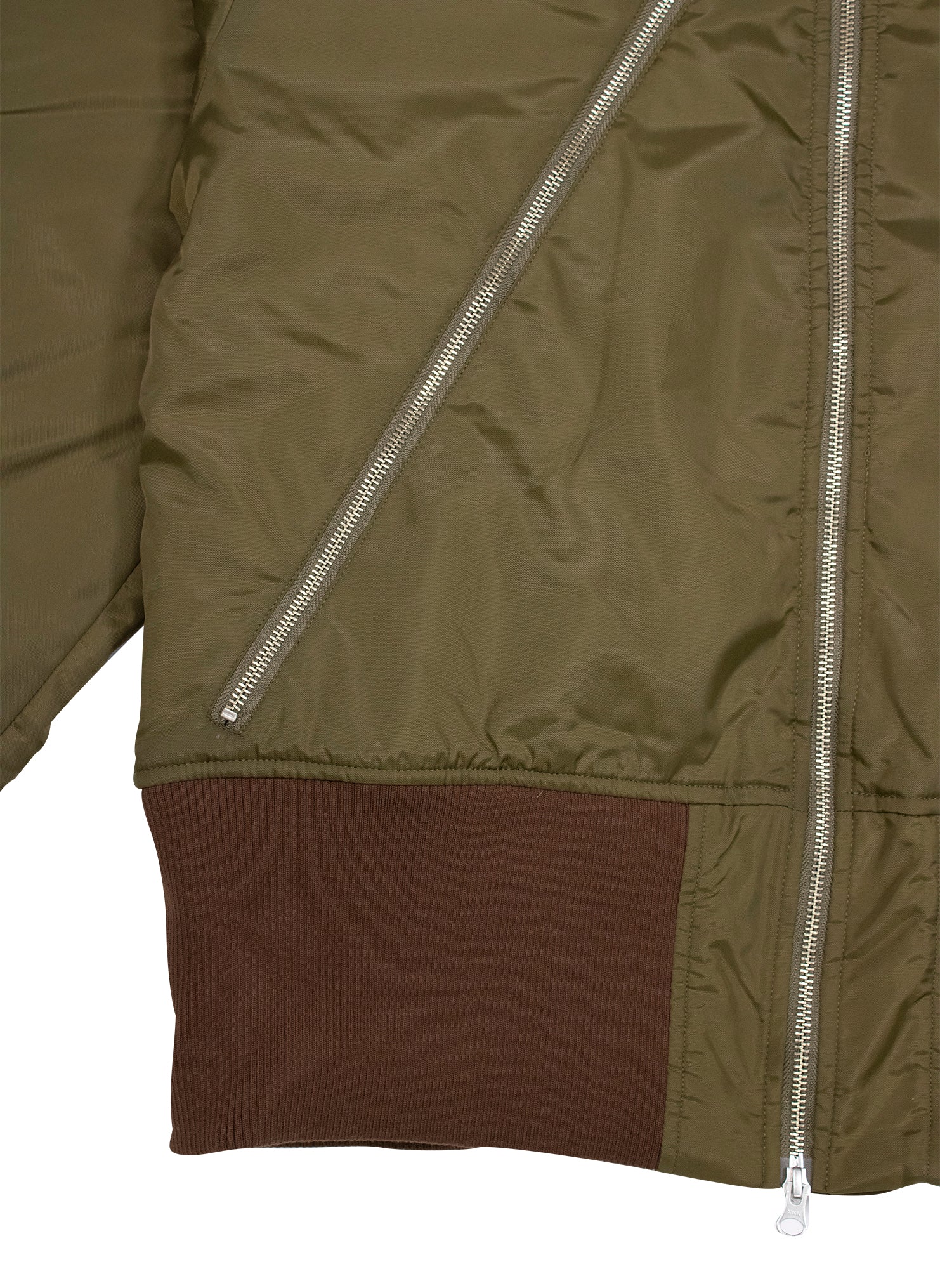 Flight Jacket in Olive