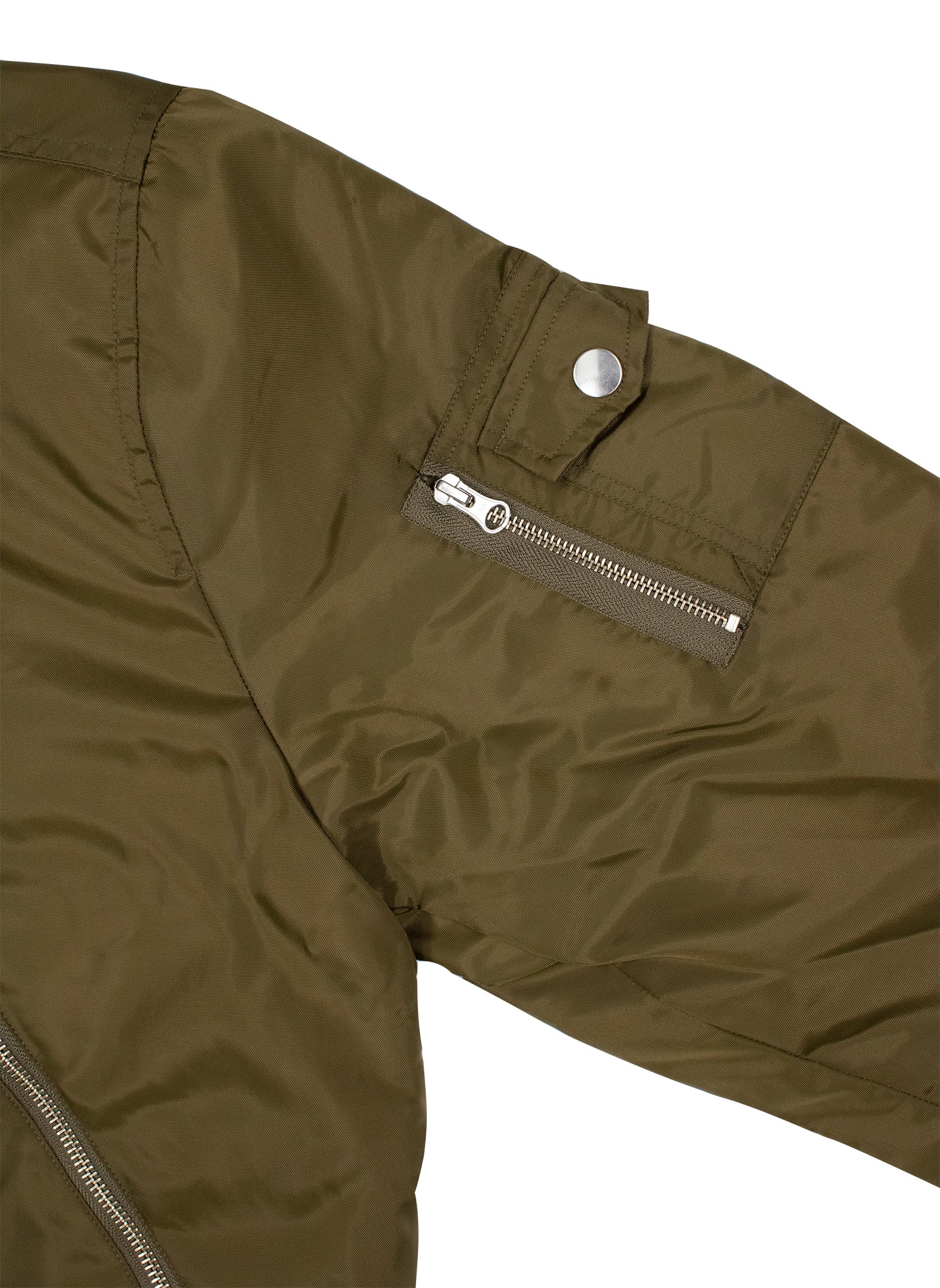 Flight Jacket in Olive