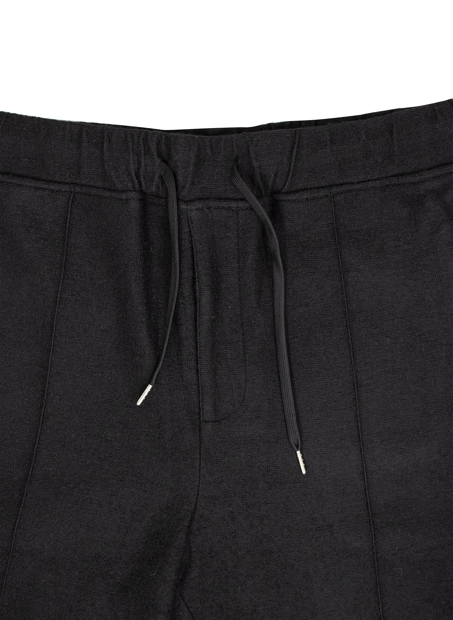 Zip Jogger Pant in Black