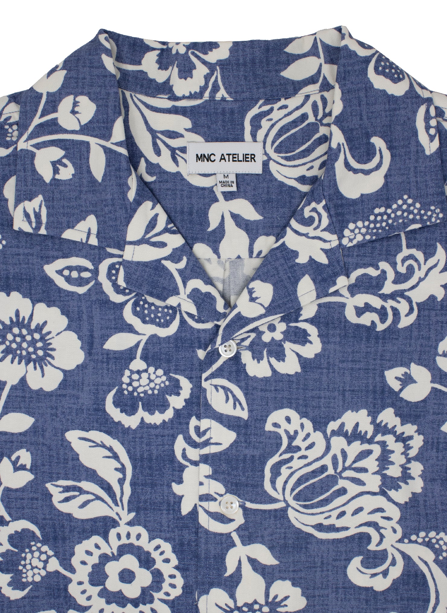 Randolph Short Sleeve Shirt in Blue Floral